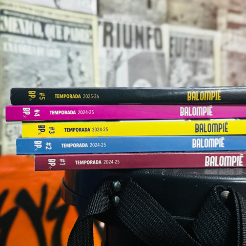 Números 1-5 ⭐ PAQUETE ESPECIAL ⚽ Revista Balompié